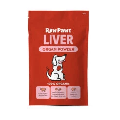 Raw Pawz 100% Organic Liver Organ Powder 105g