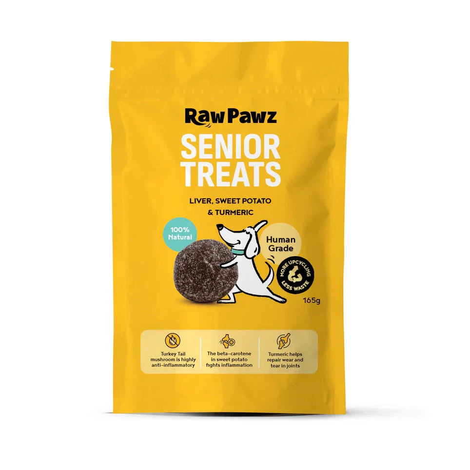 Raw Pawz Senior Treats 165g 1 Raw Pawz Senior Treats 165g