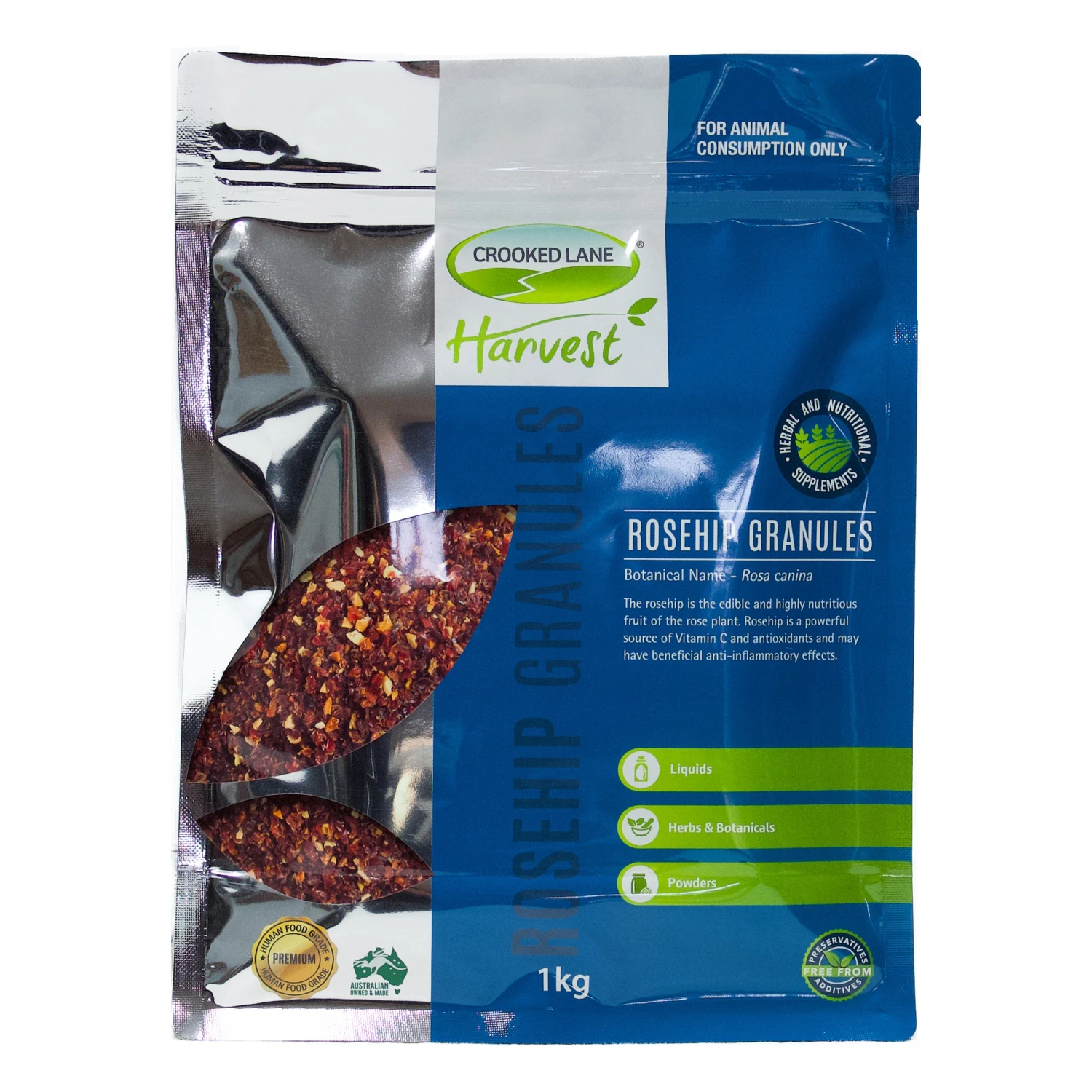 Crooked Lane Harvest Rosehip Granules 4 Crooked Lane Harvest Rosehip Granules - Image 4