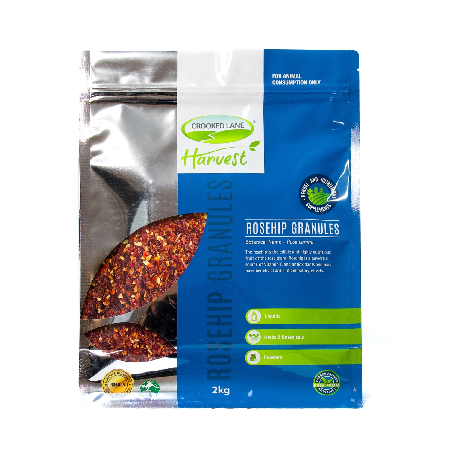 Crooked Lane Harvest Rosehip Granules 2 Crooked Lane Harvest Rosehip Granules - Image 2