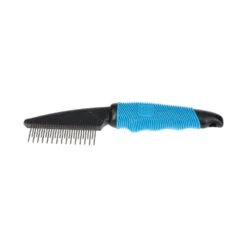 ZeeZ Comfort Rotating Teeth Shedding Comb (29 Teeth) 5 ZeeZ Comfort Rotating Teeth Shedding Comb (29 Teeth) -Vetn Pet Direct Store rotating shedding comb side