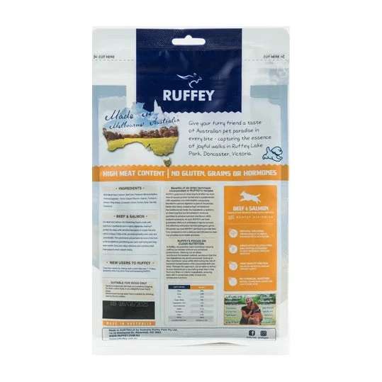 Ruffey Air-Dried Beef & Salmon Dog Food 454g 2 Ruffey Air-Dried Beef & Salmon Dog Food 454g - Image 2