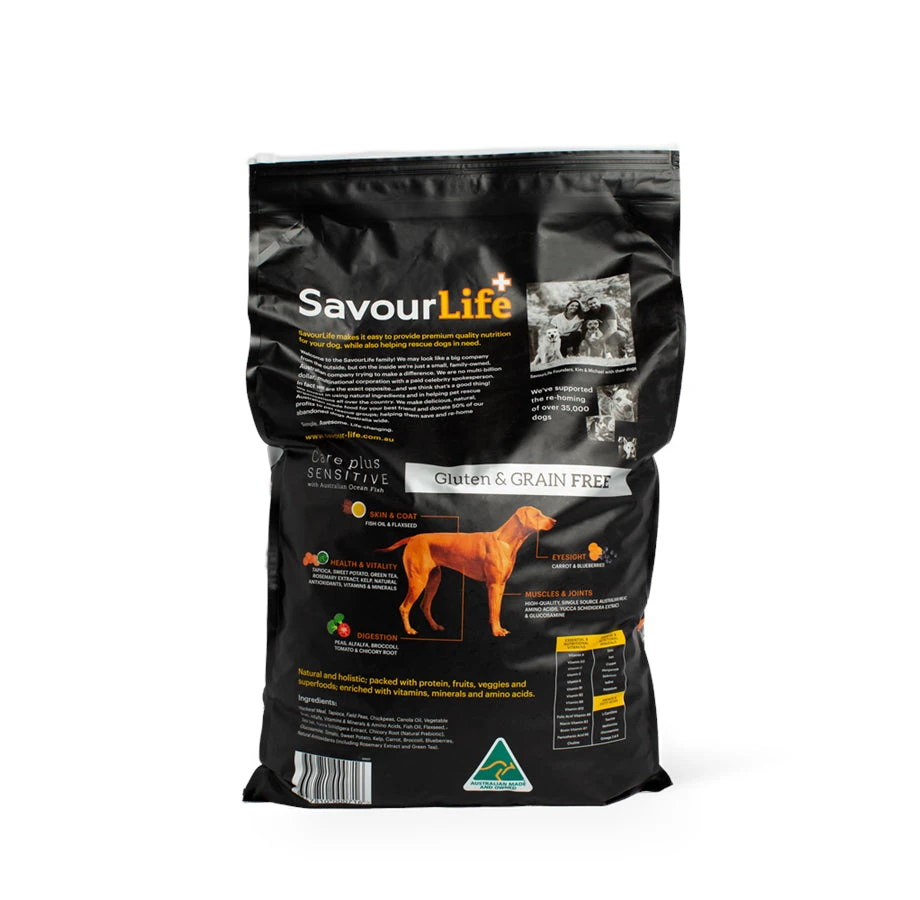 SavourLife Care Plus Grain Free Sensitive With Australian Ocean Fish Adult Dog Food 3 SavourLife Care Plus Grain Free Sensitive With Australian Ocean Fish Adult Dog Food - Image 3