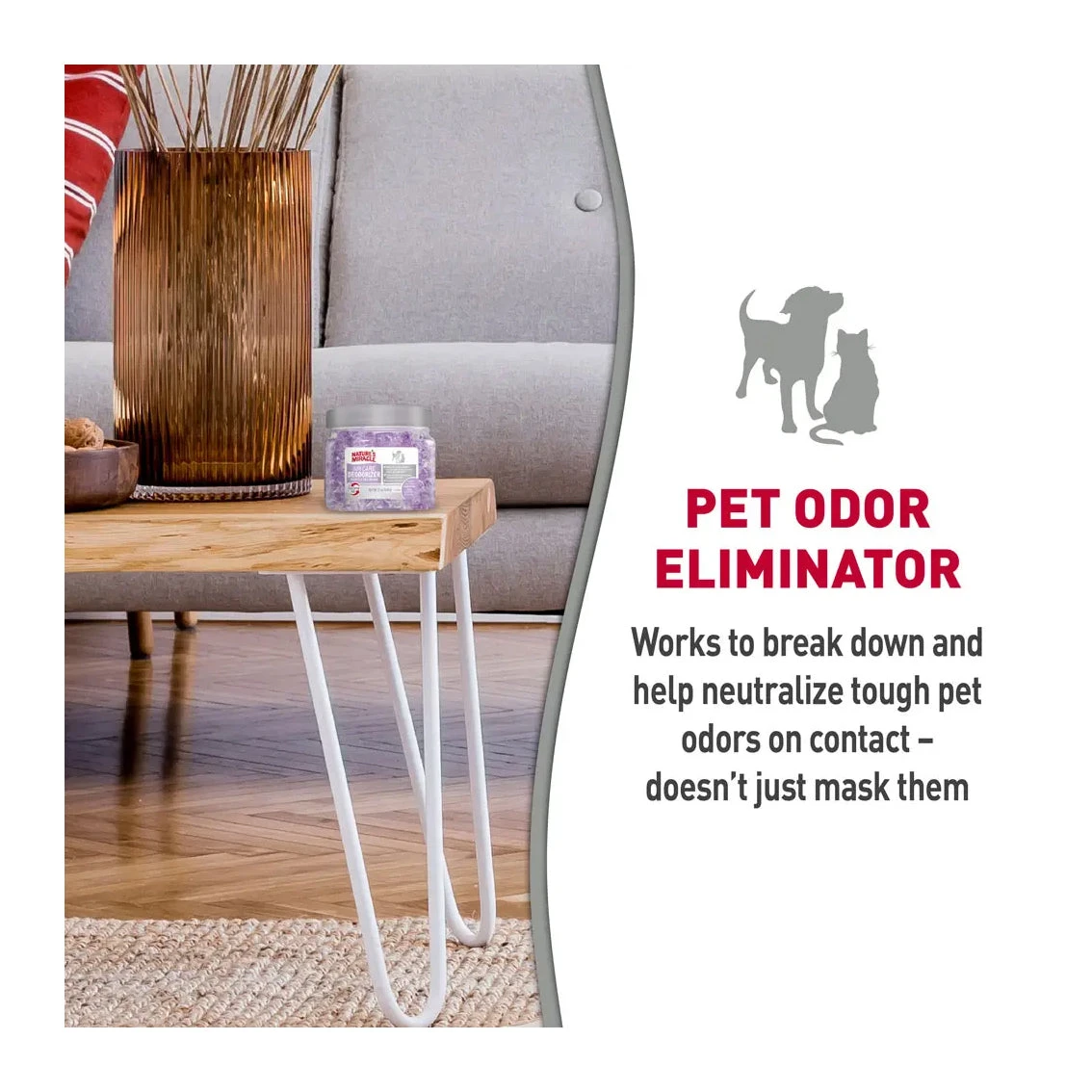 Nature's Miracle Air Care Deodorizer Scented Gel Beads 340g 3 Nature's Miracle Air Care Deodorizer Scented Gel Beads 340g - Image 3