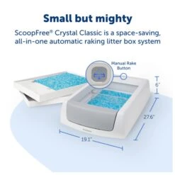 PetSafe ScoopFree Crystal Classic Self-Cleaning Litter Box 11 PetSafe ScoopFree Crystal Classic Self-Cleaning Litter Box -Vetn Pet Direct Store scoopfree classic self cleaning 2