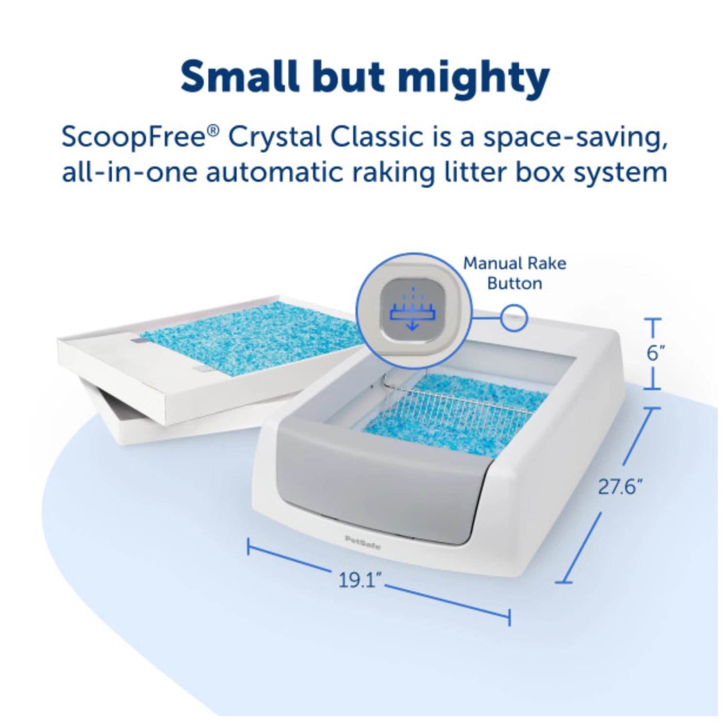 PetSafe ScoopFree Crystal Classic Self-Cleaning Litter Box 6 PetSafe ScoopFree Crystal Classic Self-Cleaning Litter Box - Image 6