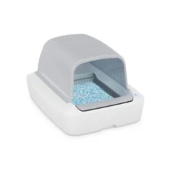 PetSafe ScoopFree Crystal Pro Self-Cleaning Litter Box 10 PetSafe ScoopFree Crystal Pro Self-Cleaning Litter Box -Vetn Pet Direct Store scoopfree pro hooded self cleaning 3