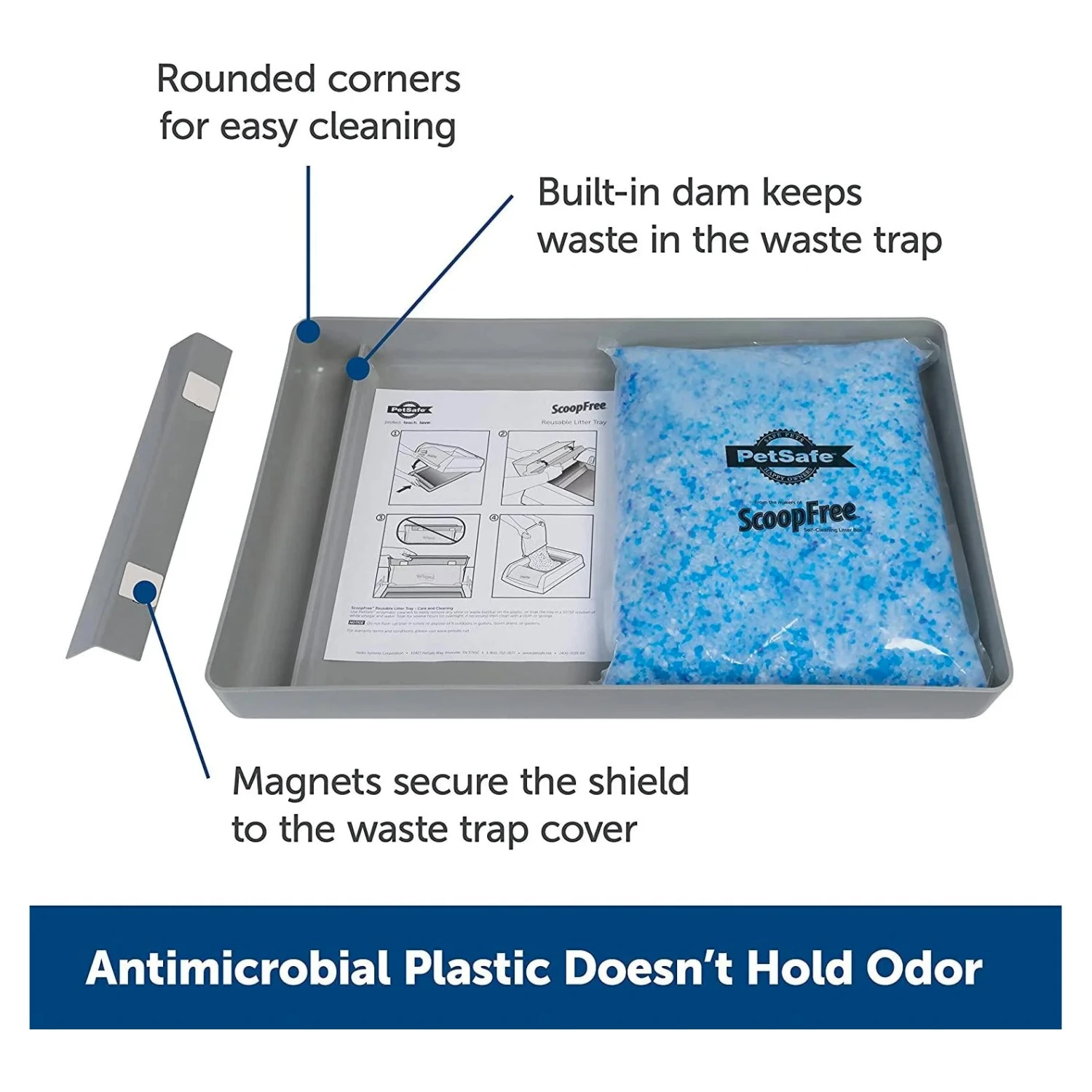 PetSafe ScoopFree Reusable Litter Tray 2 PetSafe ScoopFree Reusable Litter Tray - Image 2