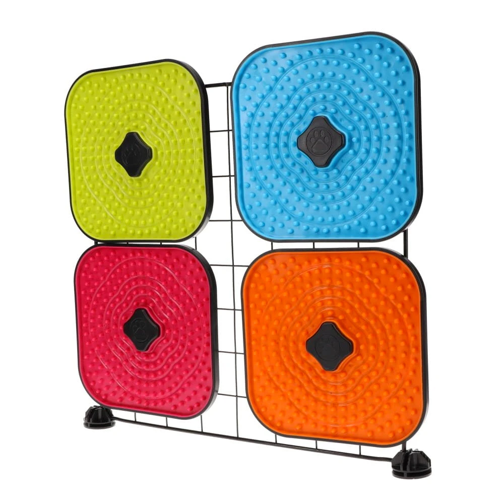Scream Lick Enrichment Mat For Crates & Cages - Square 4 Scream Lick Enrichment Mat For Crates & Cages - Square - Image 4