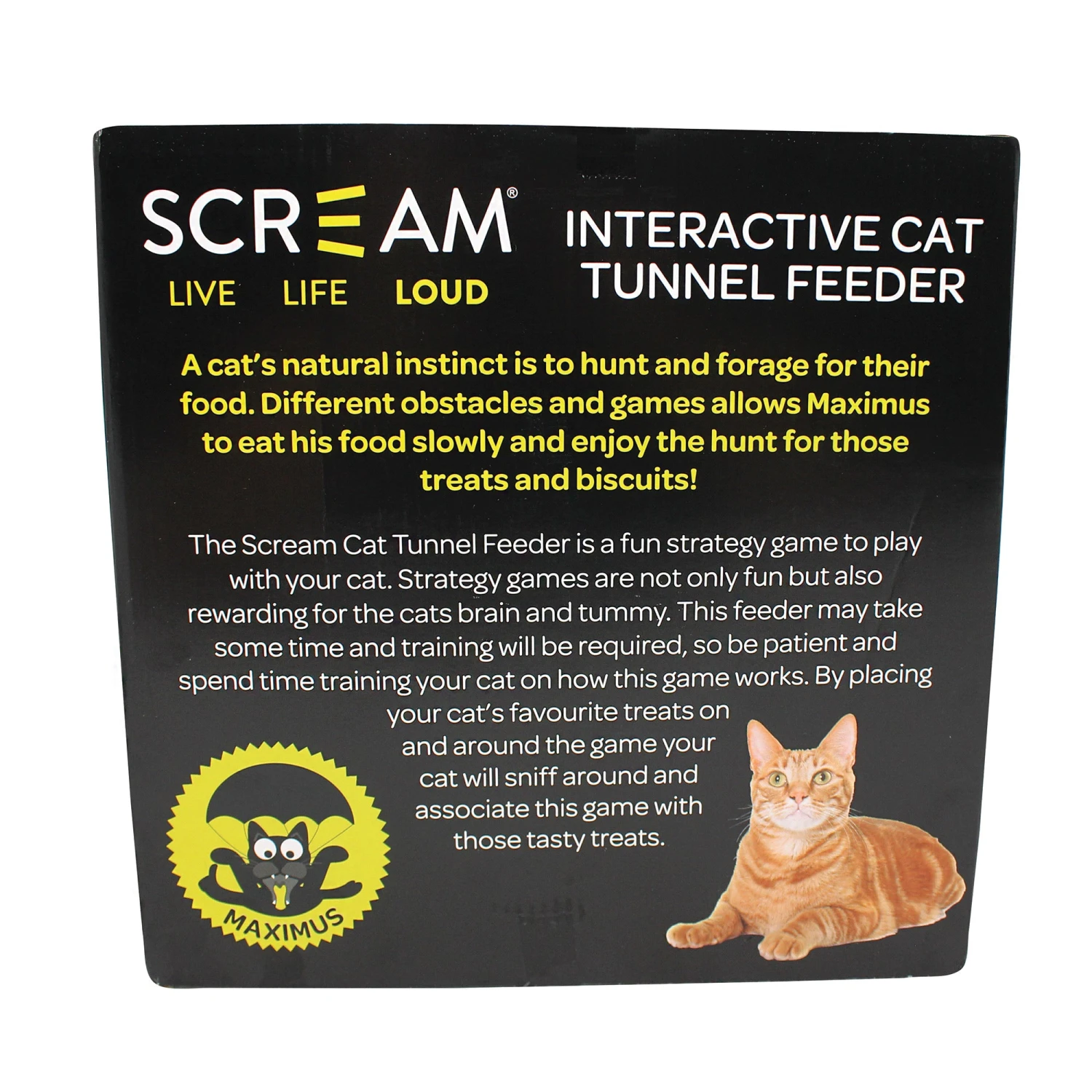 Scream Interactive Cat Tunnel Feeder 8 Scream Interactive Cat Tunnel Feeder - Image 8