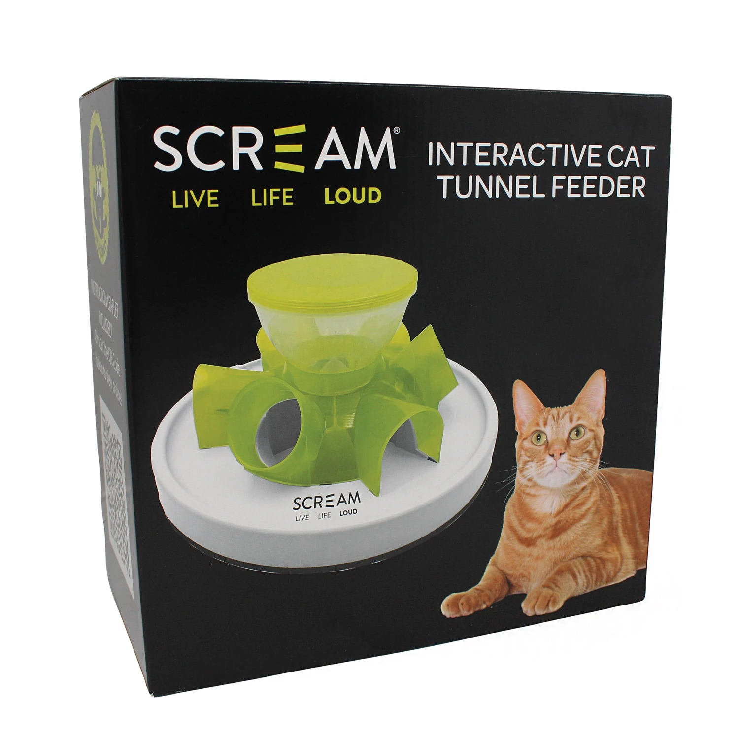 Scream Interactive Cat Tunnel Feeder 7 Scream Interactive Cat Tunnel Feeder - Image 7