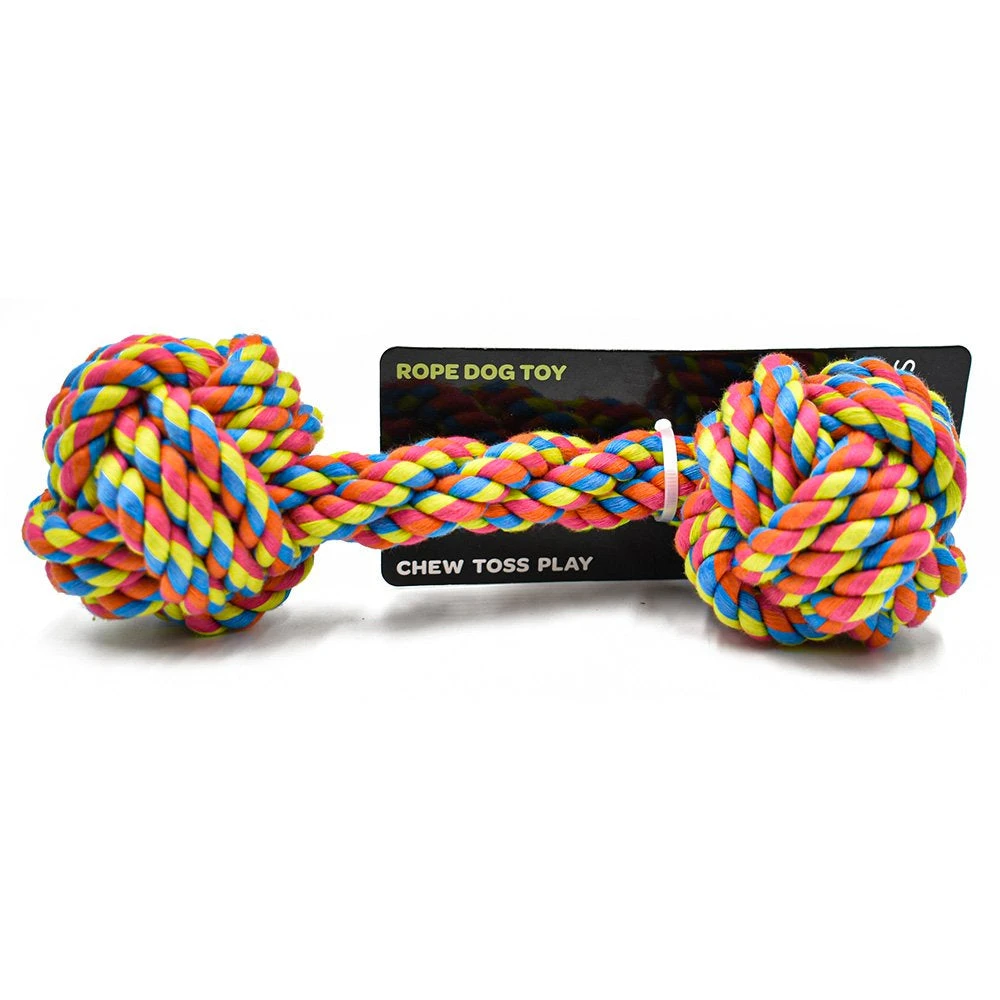 Scream Rope Fist Dumbbell Dog Toy 6 Scream Rope Fist Dumbbell Dog Toy - Image 6
