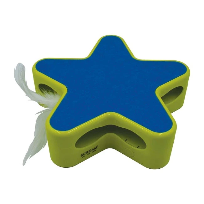 Scream Electronic Star Motion Cat Toy 1 Scream Electronic Star Motion Cat Toy