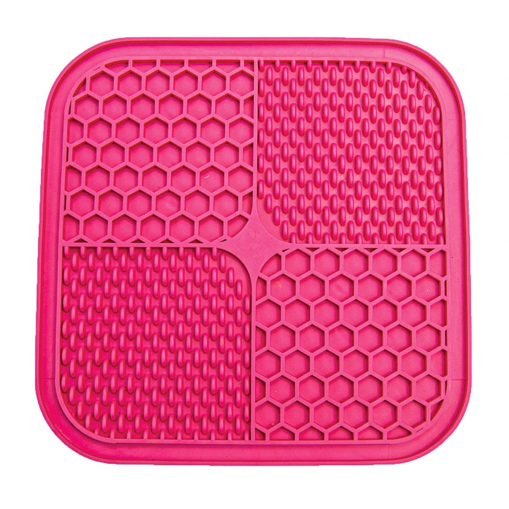 Scream Lick Enrichment Mat Non Skid Base - Square 10 Scream Lick Enrichment Mat Non Skid Base - Square - Image 10