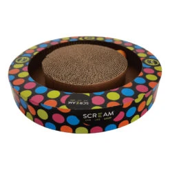 Scream Round Play Cat Scratcher