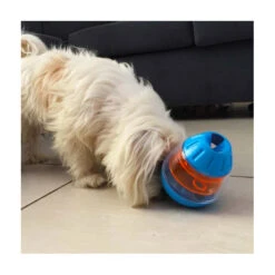 Scream Tip & Roll Treat Dispenser 8 Scream Tip & Roll Treat Dispenser -Vetn Pet Direct Store scream tip and roll dog