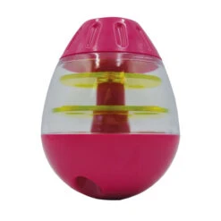 Scream Tip & Roll Treat Dispenser 9 Scream Tip & Roll Treat Dispenser -Vetn Pet Direct Store scream tip and roll pink