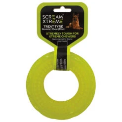 Scream Xtreme Treat Tyre 29 Scream Xtreme Treat Tyre -Vetn Pet Direct Store scream xtreme treat tyre green xl
