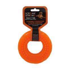 Scream Xtreme Treat Tyre 28 Scream Xtreme Treat Tyre -Vetn Pet Direct Store scream xtreme treat tyre orange ml