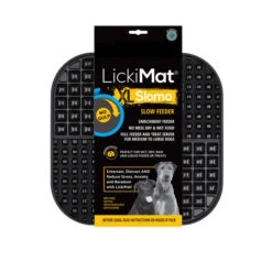 LickiMat Slomo XL 11 LickiMat Slomo XL -Vetn Pet Direct Store slomo black