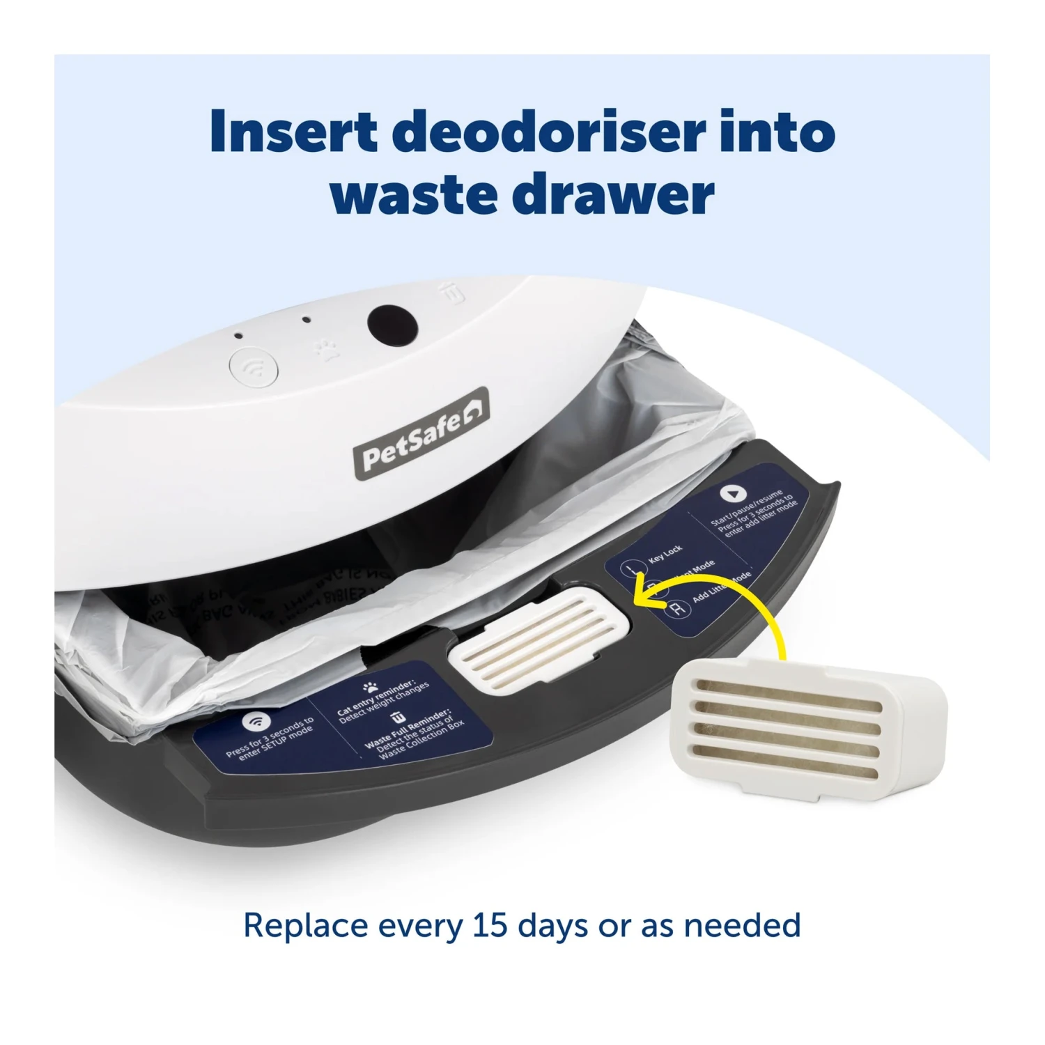 PetSafe ScoopFree SmartSpin Litter Box Deodorisers - 2 Pack 4 PetSafe ScoopFree SmartSpin Litter Box Deodorisers - 2 Pack - Image 4