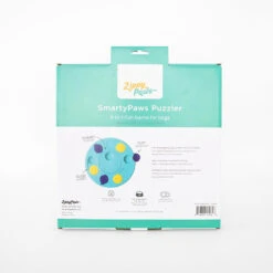 Zippy Paws SmartyPawsPuzzler Puzzle Feeder 10 Zippy Paws SmartyPawsPuzzler Puzzle Feeder -Vetn Pet Direct Store smarty paws puzzler feeder box back