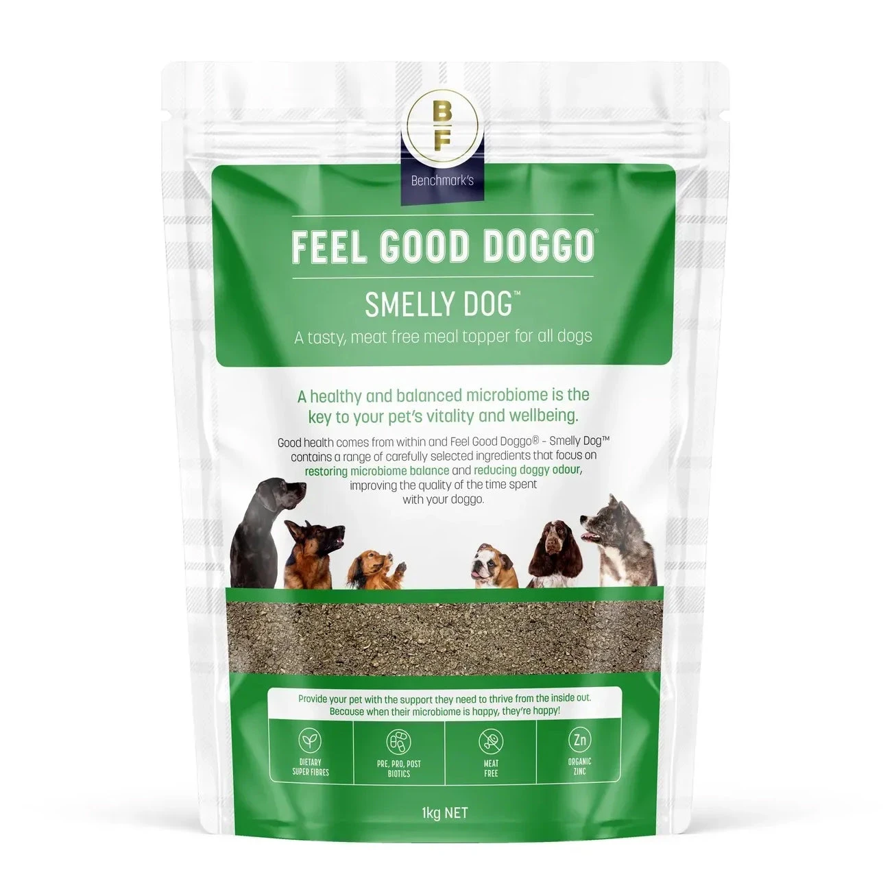 Feel Good Doggo Smelly Dog Meat Free Meal Topper 2 Feel Good Doggo Smelly Dog Meat Free Meal Topper - Image 2