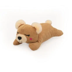 Zippy Paws Snooziez With ShhhQueaker -Vetn Pet Direct Store snooziez bear