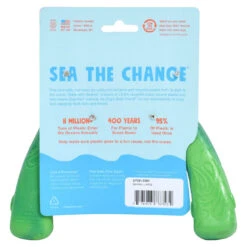 West Paw Seaflex Recycled Plastic Tug Dog Toy - Snorkl -Vetn Pet Direct Store snorkl back