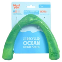 West Paw Seaflex Recycled Plastic Tug Dog Toy - Snorkl -Vetn Pet Direct Store snorkl front