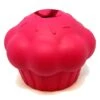 Mutts Kick Butt Rubber Cupcake Chew Toy & Treat Dispenser