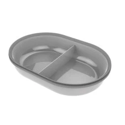 SureFeed Pet Feeder Split Bowl - 2 Pack -Vetn Pet Direct Store split bowl grey