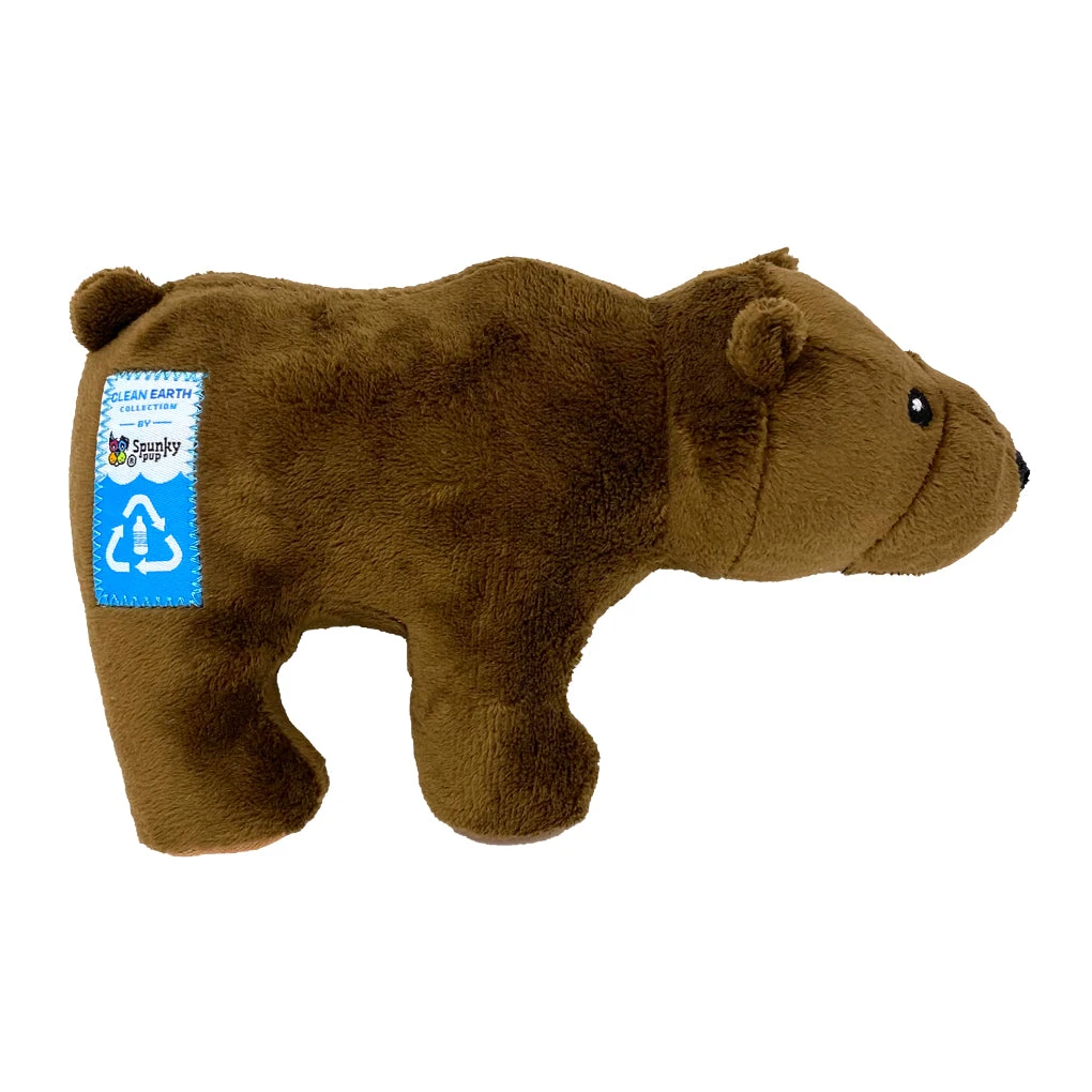 Spunky Pup Clean Earth Plush Bear 2 Spunky Pup Clean Earth Plush Bear - Image 2