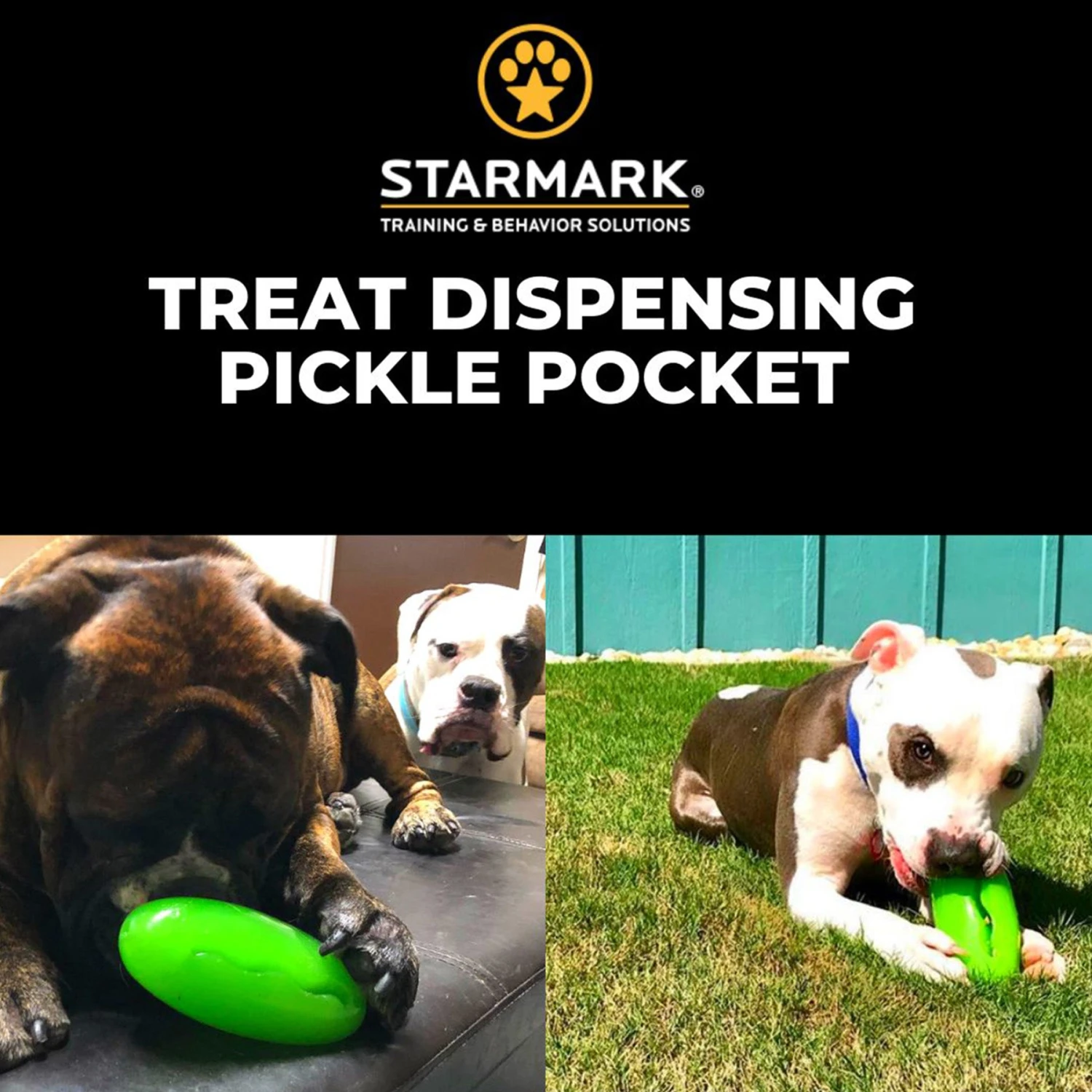 Starmark Treat Dispensing Pickle Pocket 3 Starmark Treat Dispensing Pickle Pocket - Image 3