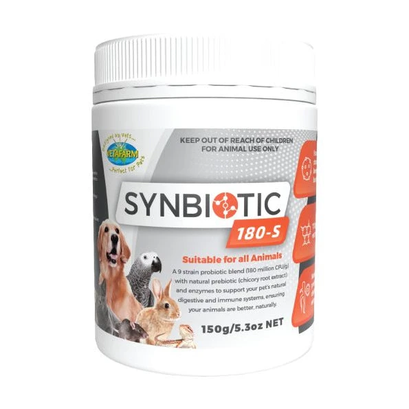 Vetafarm Synbiotic 180-S Probiotic For All Animals 1 Vetafarm Synbiotic 180-S Probiotic For All Animals