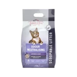 Trouble & Trix Lavender Clumping Clay Cat Litter