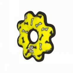Tuffy JR Gear Ring -Vetn Pet Direct Store tuffy JR gear ring yellow.2
