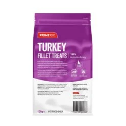 Prime100 Fillet Treats 19 Prime100 Fillet Treats -Vetn Pet Direct Store turkey fillet treats back