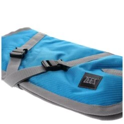 ZeeZ Supreme Dog Coat - Turquoise/Grey -Vetn Pet Direct Store turquoise grey 4