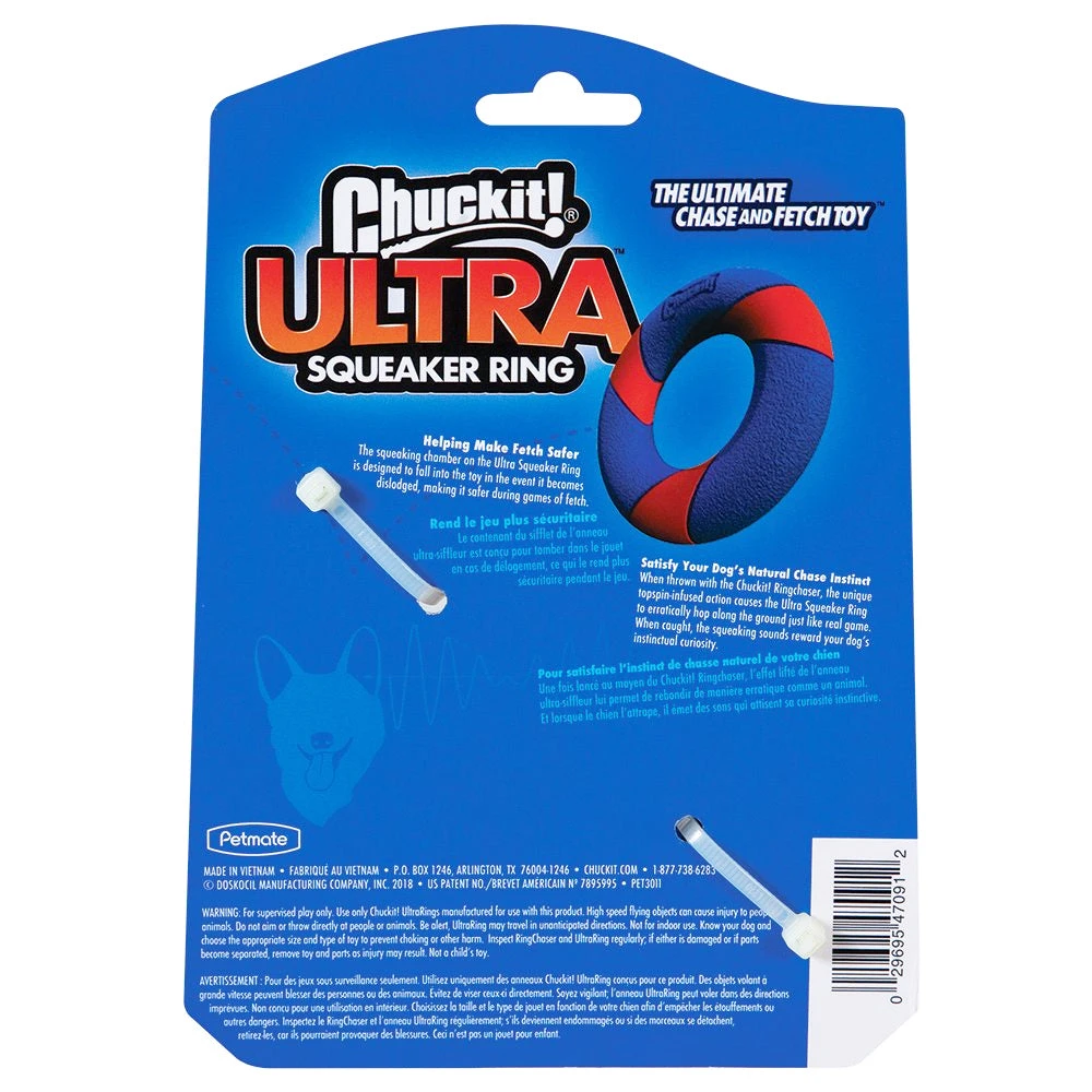 Chuckit! Ultra Squeaker Ring 2 Chuckit! Ultra Squeaker Ring - Image 2