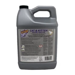 Urine Off Odour & Stain Remover For Cats & Kittens -Vetn Pet Direct Store urine of cat kitten 3.85L back 4web