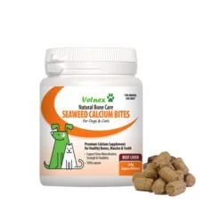 Vetnex Seaweed Calcium Bites For Dogs & Cats 120g