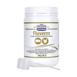Vetsense Fluverm Oral Premix Pig & Poultry Wormer 600g