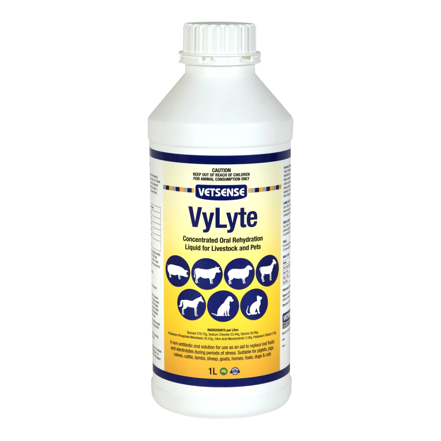 Vetsense VyLyte Concentrated Oral Rehydration Liquid 1 Vetsense VyLyte Concentrated Oral Rehydration Liquid