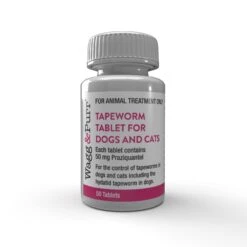 Wagg & Purr Tapeworm Tablets For Dogs And Cats - 50 Tablets