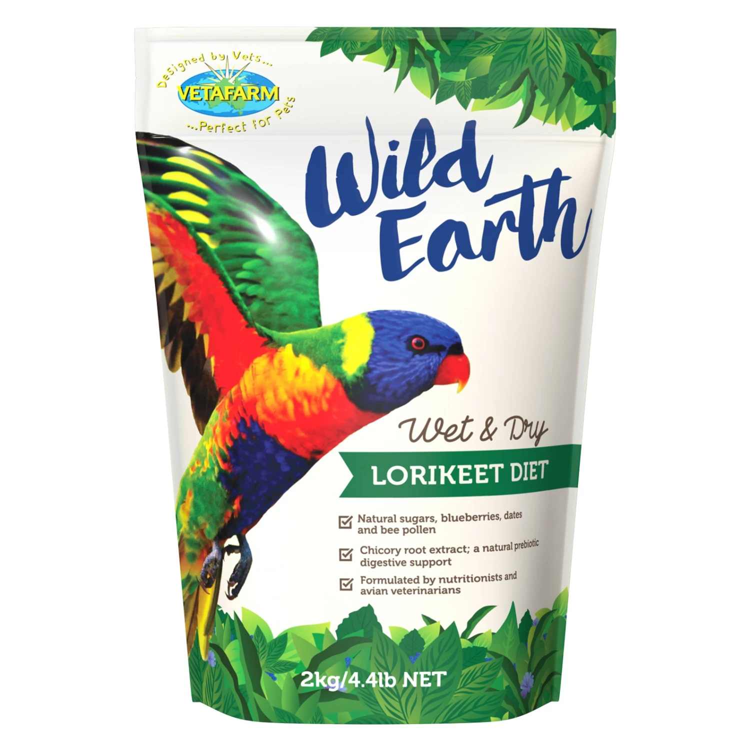 Vetafarm Wild Earth Lorikeet Diet 2 Vetafarm Wild Earth Lorikeet Diet - Image 2