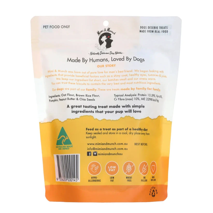 Mimi & Munch Woofbutter Bakes Treats 180g 2 Mimi & Munch Woofbutter Bakes Treats 180g - Image 2