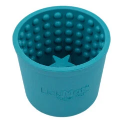 LickiMat Yoggie Pot 16 LickiMat Yoggie Pot -Vetn Pet Direct Store yoggi pot turquoise