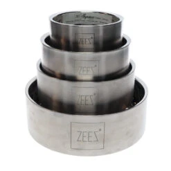 ZEEZ Signature Collection Stainless Steel Classic Pet Bowl