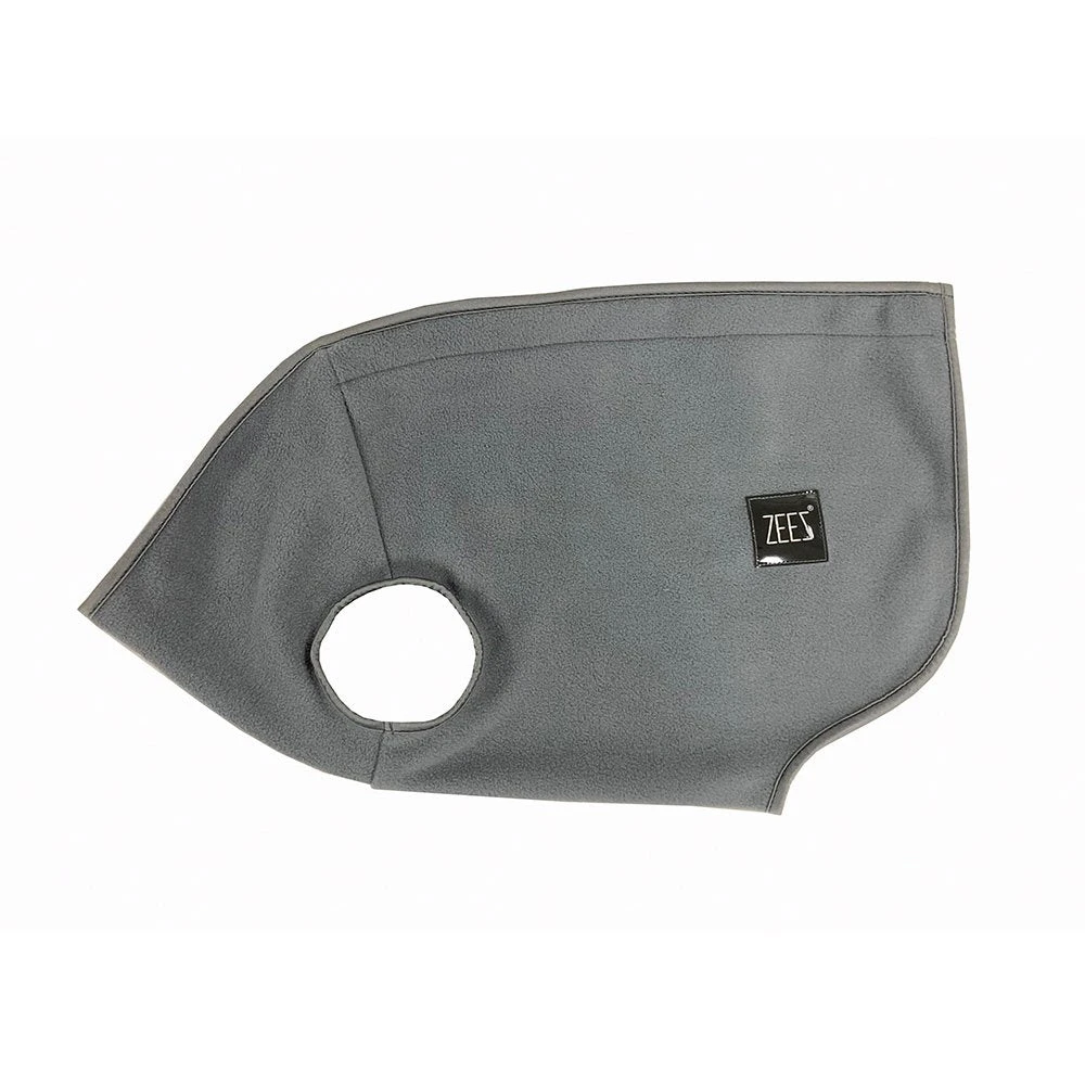 ZeeZ Cozy Fleece Dog Vest - Charcoal Grey 4 ZeeZ Cozy Fleece Dog Vest - Charcoal Grey - Image 4